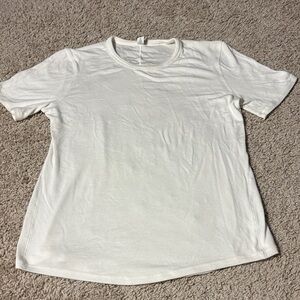 Lululemon Hold Tight Short Sleeve Shirt White W3FTBS